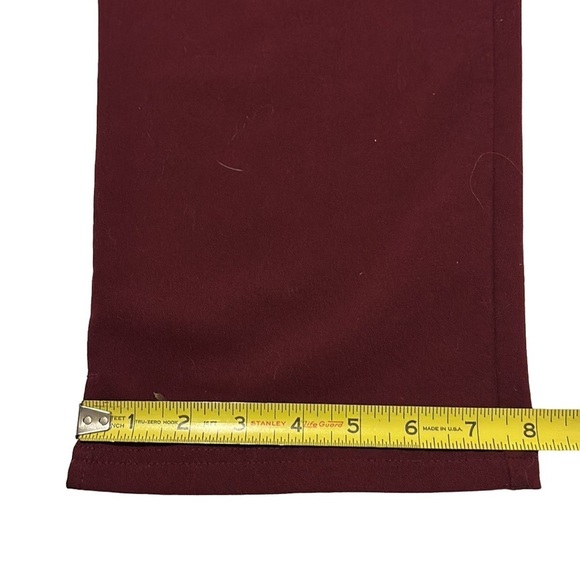 FIGS Technical Collection Scrub Pants, Size L, Burgundy - Picture 11 of 11